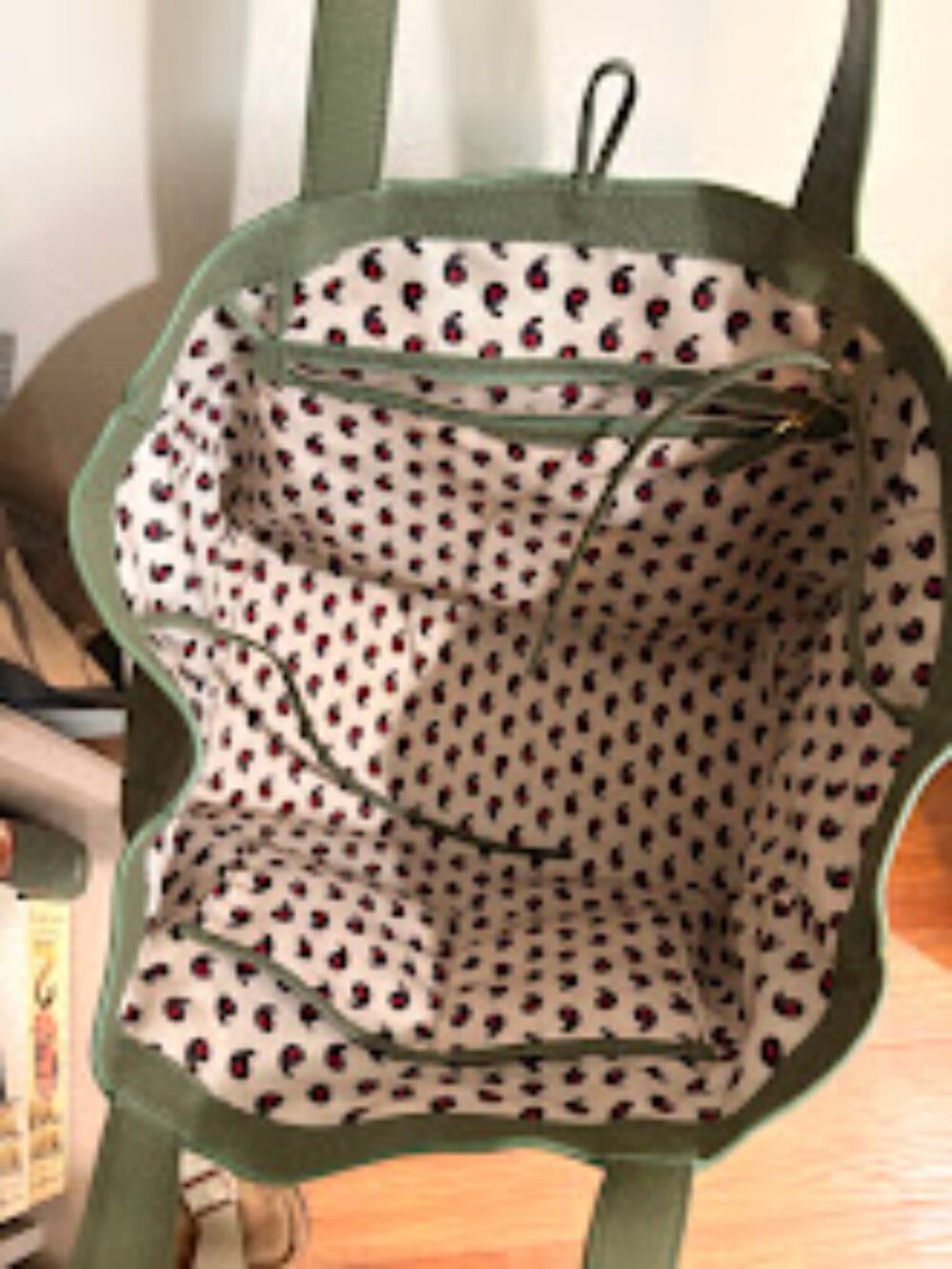 Vera Bradley Hathaway Leather Tote - Picture 7 of 7